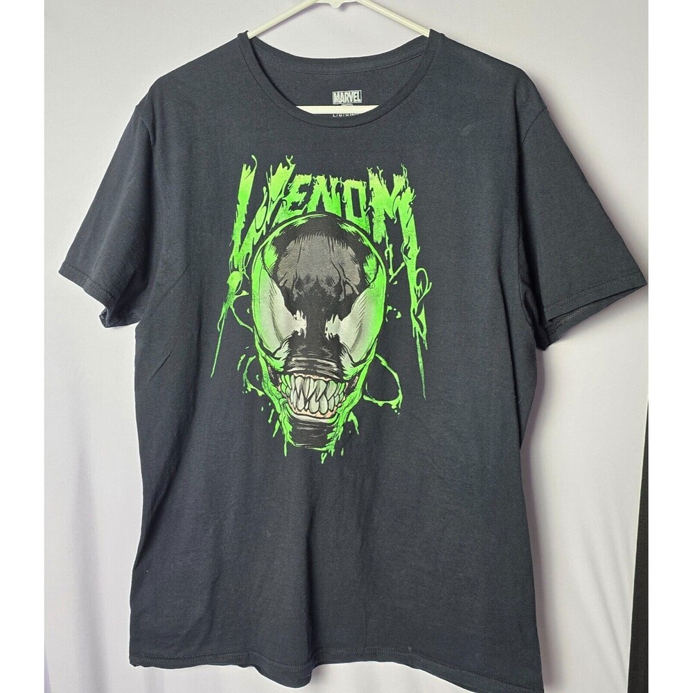 Marvel Venom Comics‎ Face Graphic T-Shirt Size Large Men's Fan